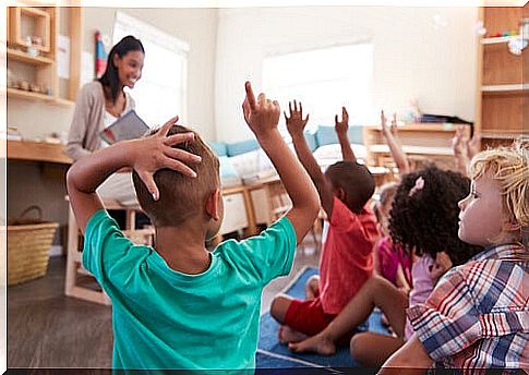 children with high intelligence in the classroom