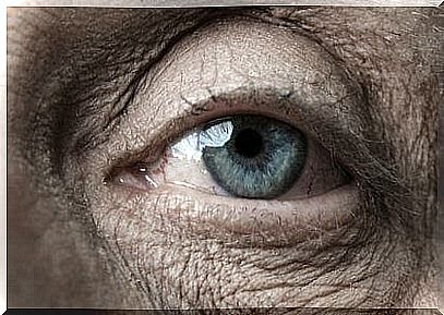 Older person's eye