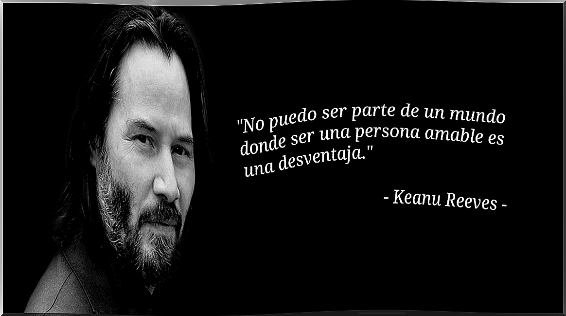 Unmissable message from Keanu Reeves